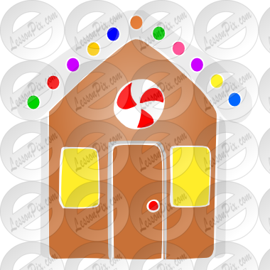 Gingerbread House Clipart - Clip Art (380x380)