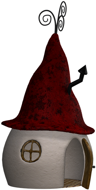 Home, Hut, Fantasy, Fairy Tales, Digital Art, Isolated - Fairy Tale (960x720)