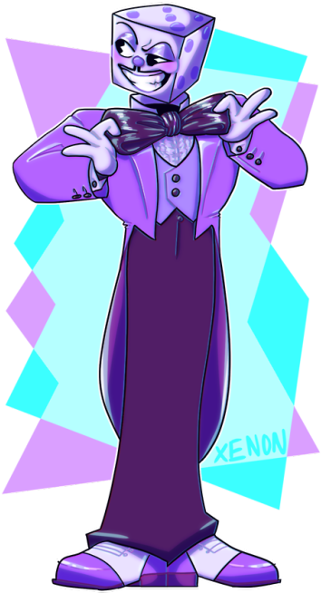 Dapper King Dice - Cartoon (412x750)