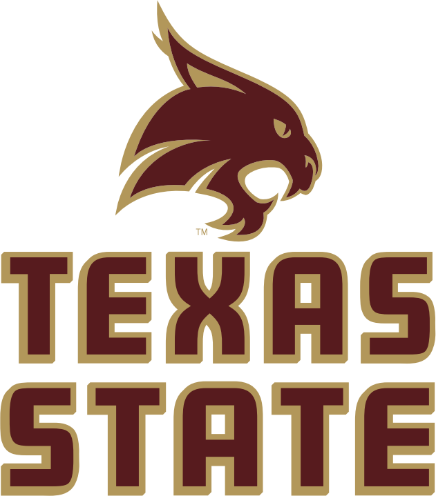 Texas State University Clipart - Texas State Football Logo (631x719)