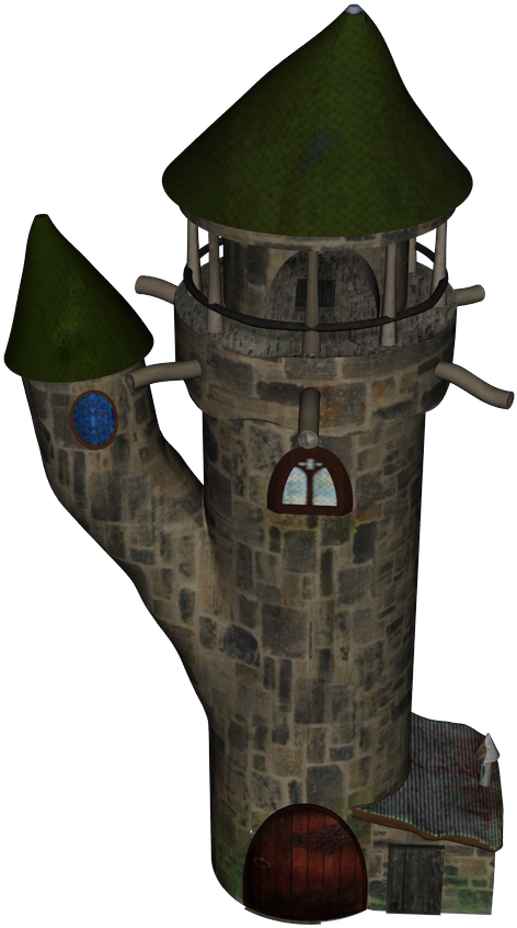 Fantasy Tower - Lighthouse (1680x901)