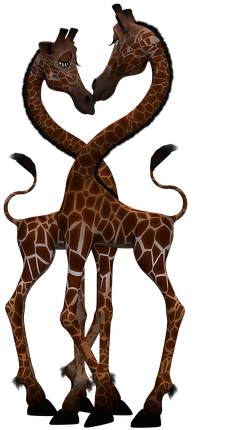 Giraffe, Mammal, Funny, Fantasy, Digital Art, Isolated - Giraffe Dot Grid Journal: Small Dot Grid Bullet Journal (640x480)