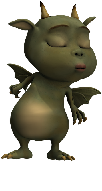 Figure Fantasy Figure Dragon Png Image - Ange Et Demon Bonhomme (1280x960)