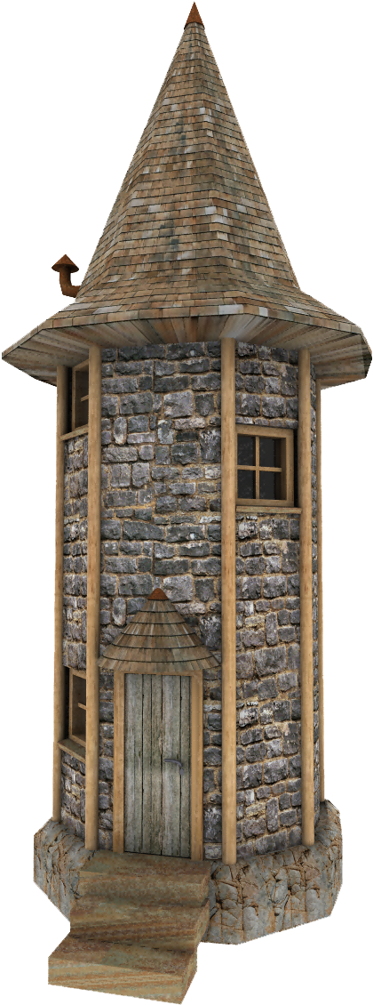 Fantasy Tower By Hbkerr - Medieval Tower Png (900x1200)