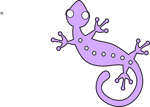 Gecko Clip Art (600x427)