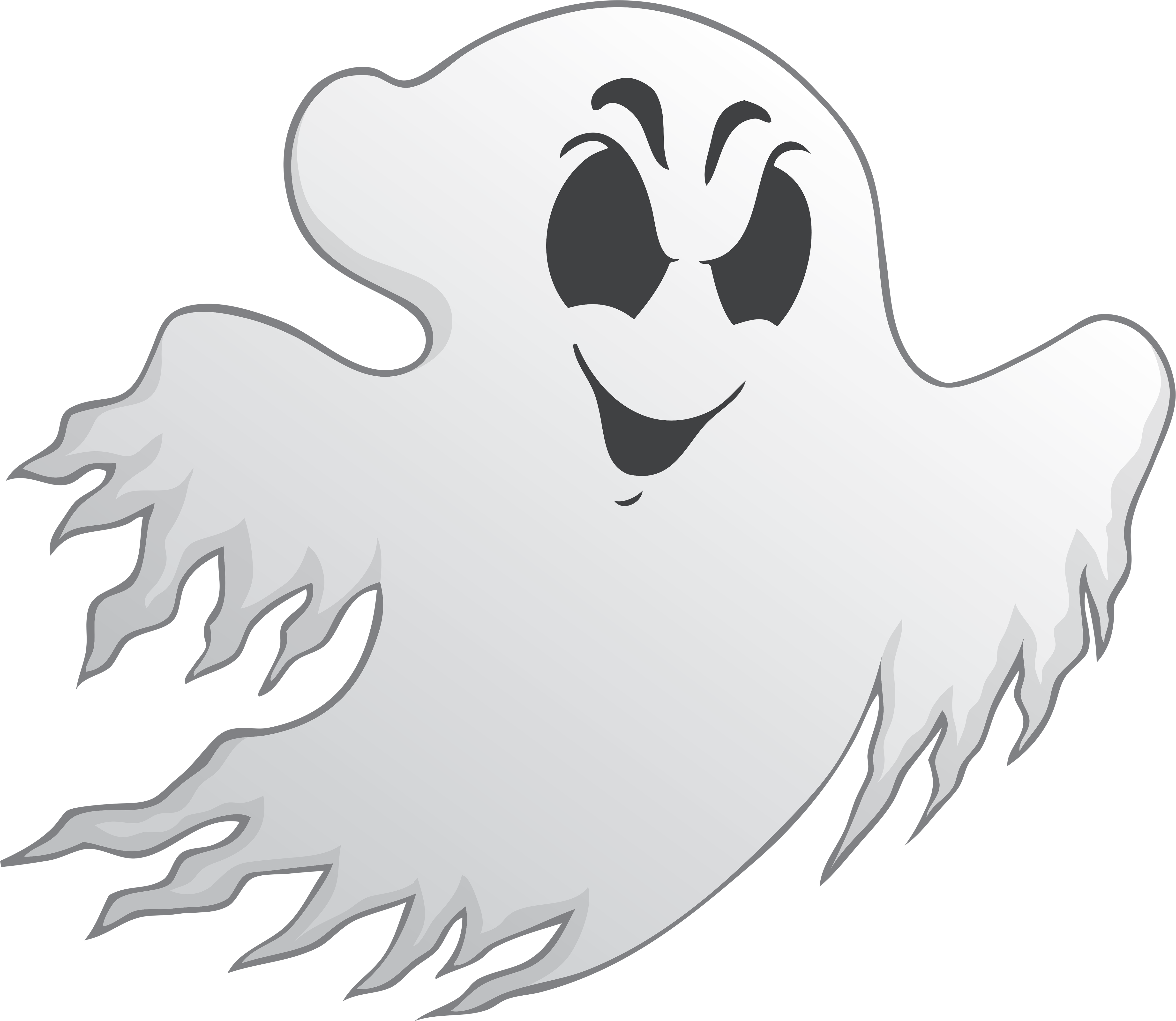 Spooky Ghost Png Picture - Spooky Ghost Png (5000x4464)