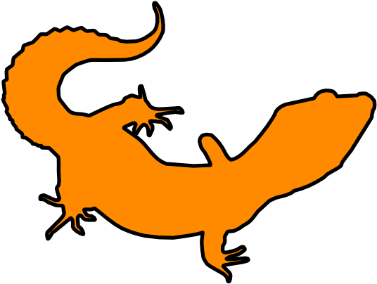 Leopard Gecko Outline By Ludothegreat - Illustration (744x1052)