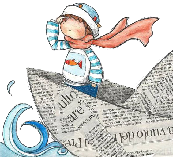 Child Illustrator Drawing Watercolor Painting Illustration - Child Illustrator Drawing Watercolor Painting Illustration (564x797)