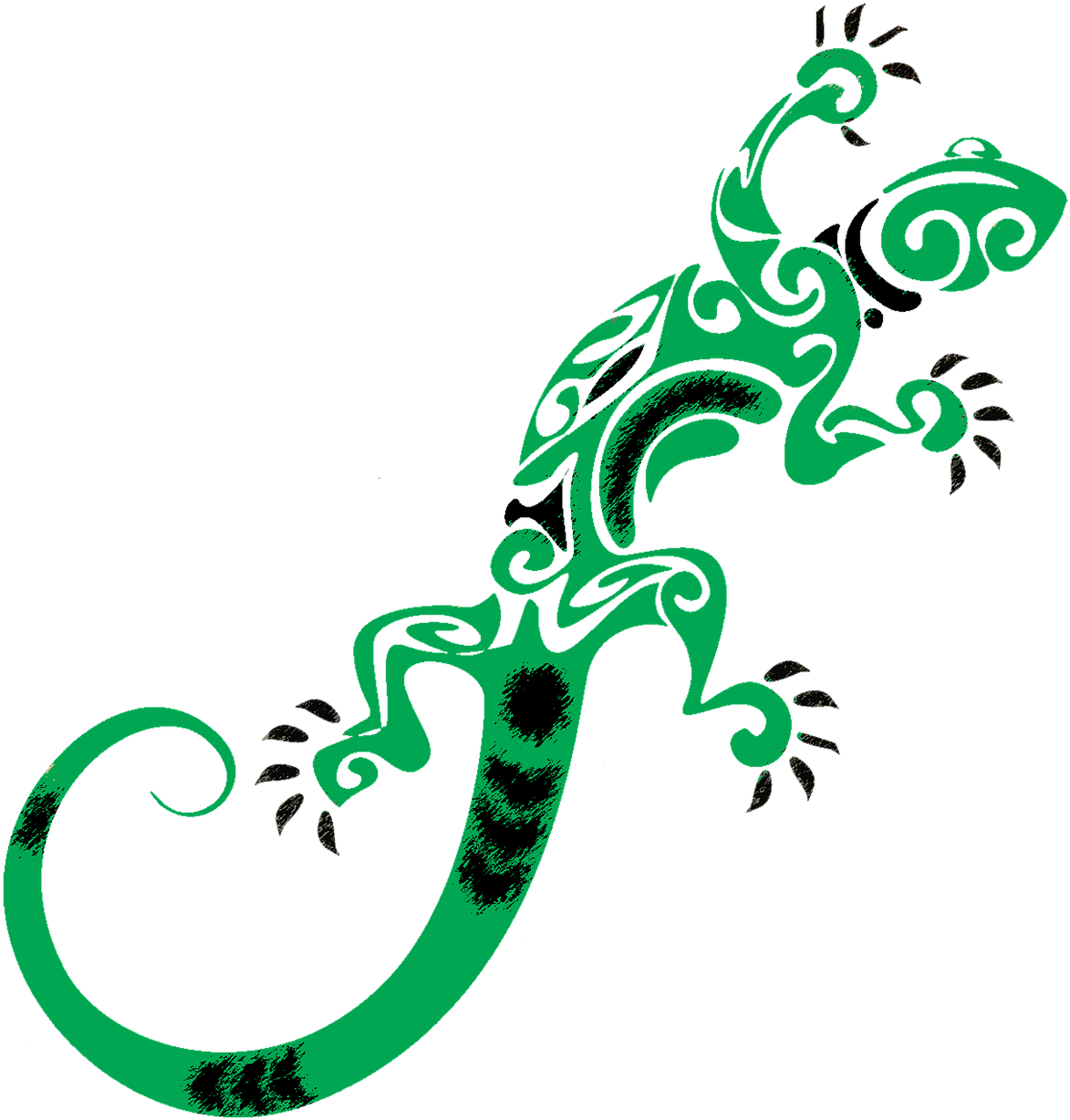 Lizard Common Leopard Gecko Sticker Clip Art - Lizard Common Leopard Gecko Sticker Clip Art (1222x1280)