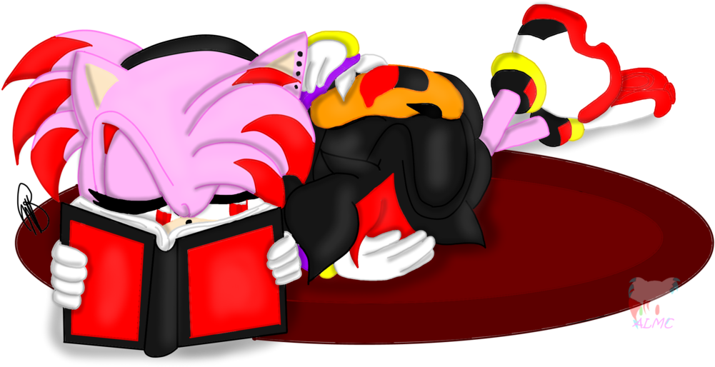 Read And Sleep By Alilmistletoecartoon - Bed (1024x560)