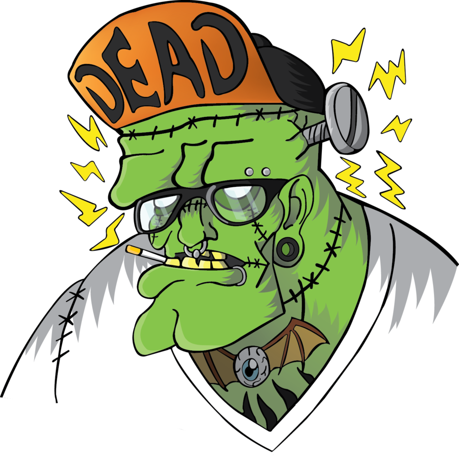 Frankenstein Post Hardcore By Theamazinggui Frankenstein - Posthardcore Art (900x905)
