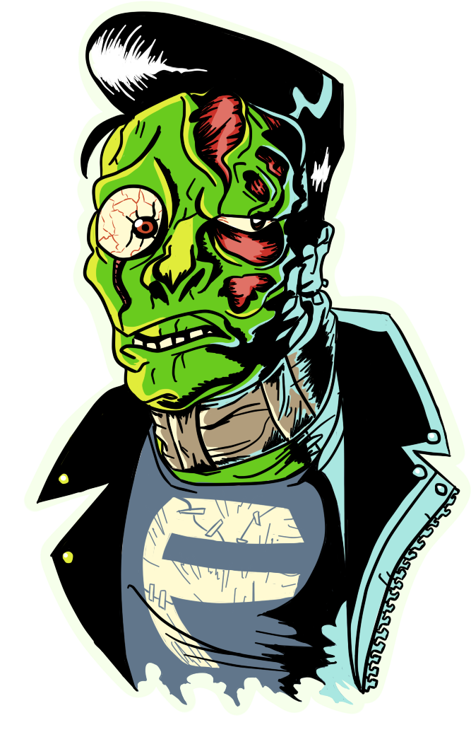 More Like Mister Mousey By Ridiculeddrawings - Png Frankenstein (700x1100)