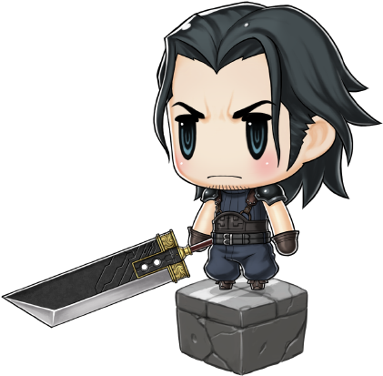 Pictlogica Final Fantasy - Pictlogica Final Fantasy Angeal (500x500)