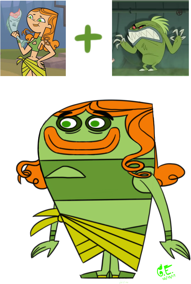 Total Drama Monster Mashup Entry By Golnazelectric - Total Drama (686x955)