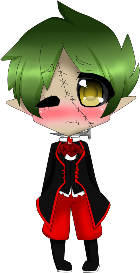 Chibi Frankenstein By Zenniibi2 - Cartoon (1024x937)