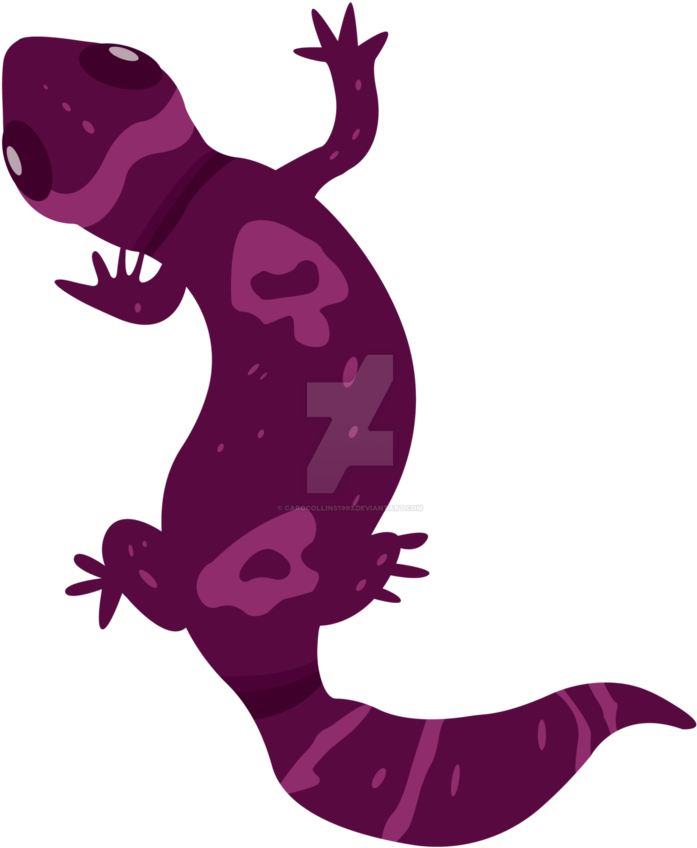 Purple Leopard Gecko By Carocollins1993 - Common Leopard Gecko (894x894)
