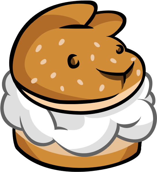 Courtesy Clipart Trader - Laskiaispulla (640x640)