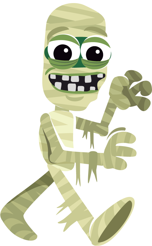 Mummy Frankenstein Clipart - Mummy Clip Art (734x996)