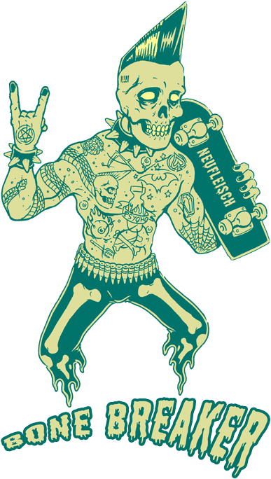 Psychobilly Doyle Von Frankenstein By Horrorrudey - Cartoon (507x700)