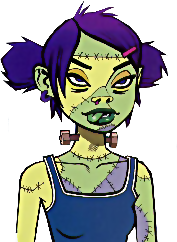 Transparent Frankenstein Girl - Frankenstein Girls Will Seem Strangely Sexy (375x493)