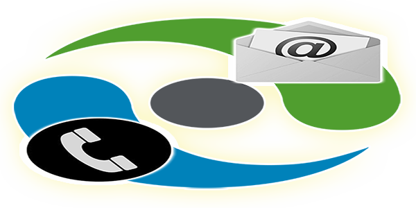 Contact Us Glow Icon Before You Call A Ac Repair Man - Graphic Design (600x300)