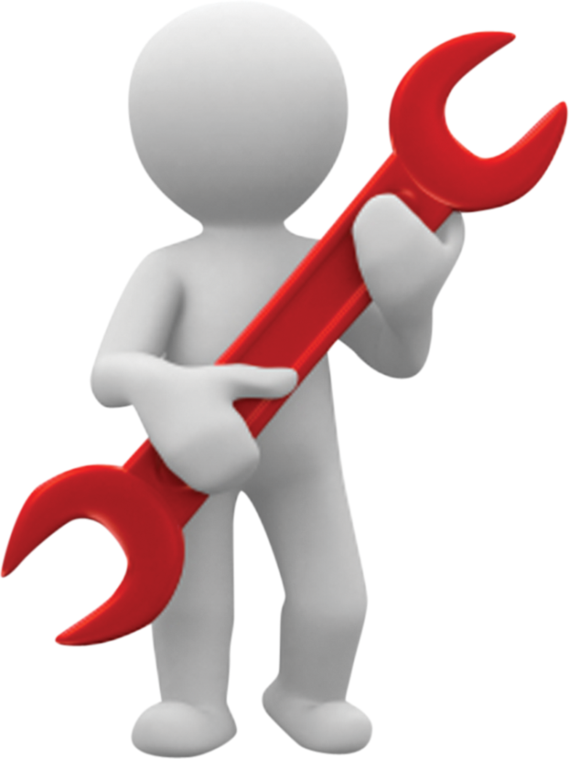 Man - Computer Repair Tools Png (575x770)