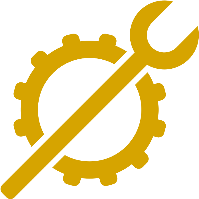 Repair Icon Gold - High Resolution Gear Logo (946x946)