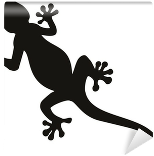 Vector Gecko Tattoo Isolated On Withe Background Wall - Tribal Gecko Car,camper Van Land Rover 4x4 Stickers (400x400)