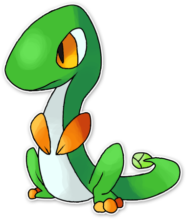Caycko, The Gecko Fakemon By Xxdeviouspixelxx - Gecko Fakemon (400x470)