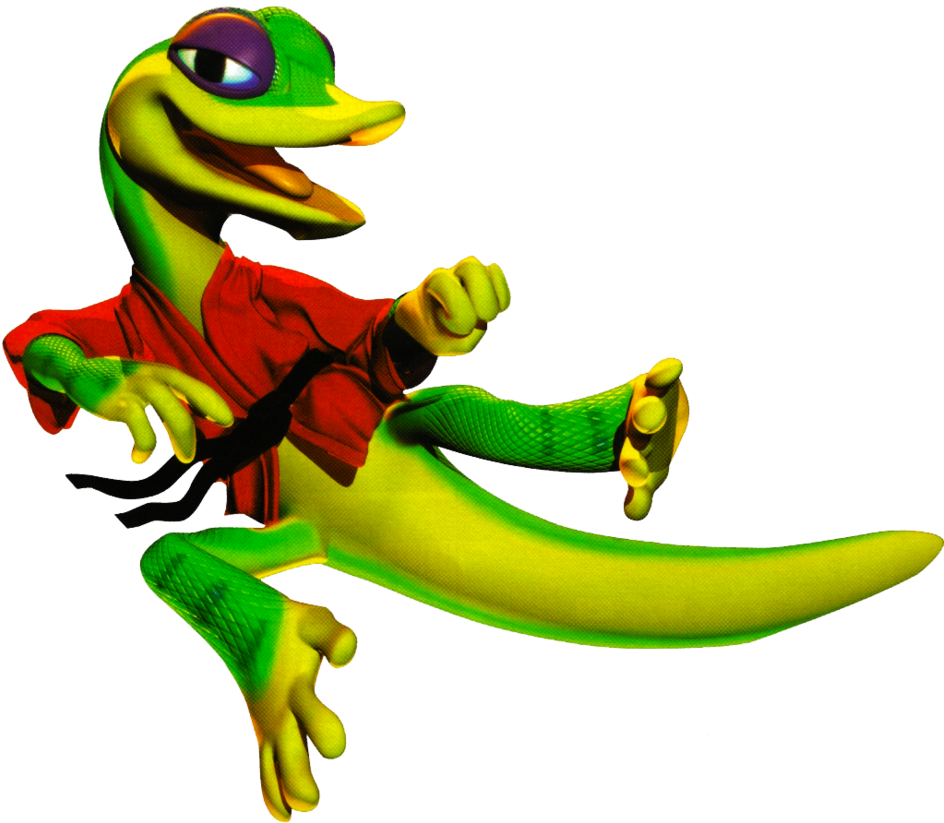 My Render 252 By Nickanater1 - Gex The Gecko Png (945x846)