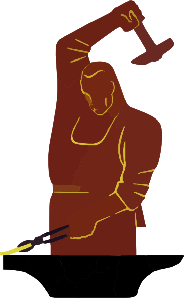 Forging Clip Art At Clker - Forging Clip Art At Clker (634x1024)