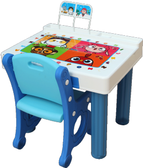 哈尼宝贝 儿童学习椅韩国宝宝学习桌椅 - End Table (350x350)