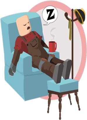 Shh, Don't Wake Up Builderman - Roblox Down For Maintenance (420x420)