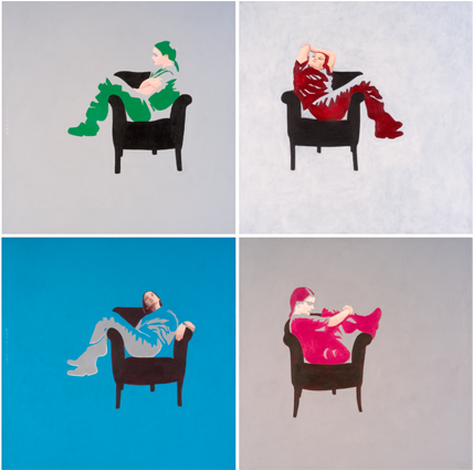 Foto Av Maleri You May Talk To Me - Design (560x424)