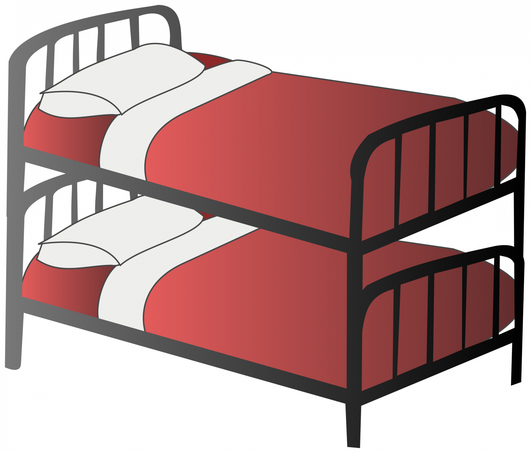 Cartoon Bunk Beds \u2013 Interior Design Ideas Bedroom - Clip Art Bunk Bed (1777x1517)