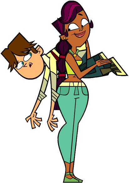 Codysierratdtwpose2 - Total Drama World Tour Sierra (420x594)