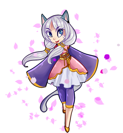 Pastel Kitty By Princesspastelgalaxy - No Game No Life (474x500)