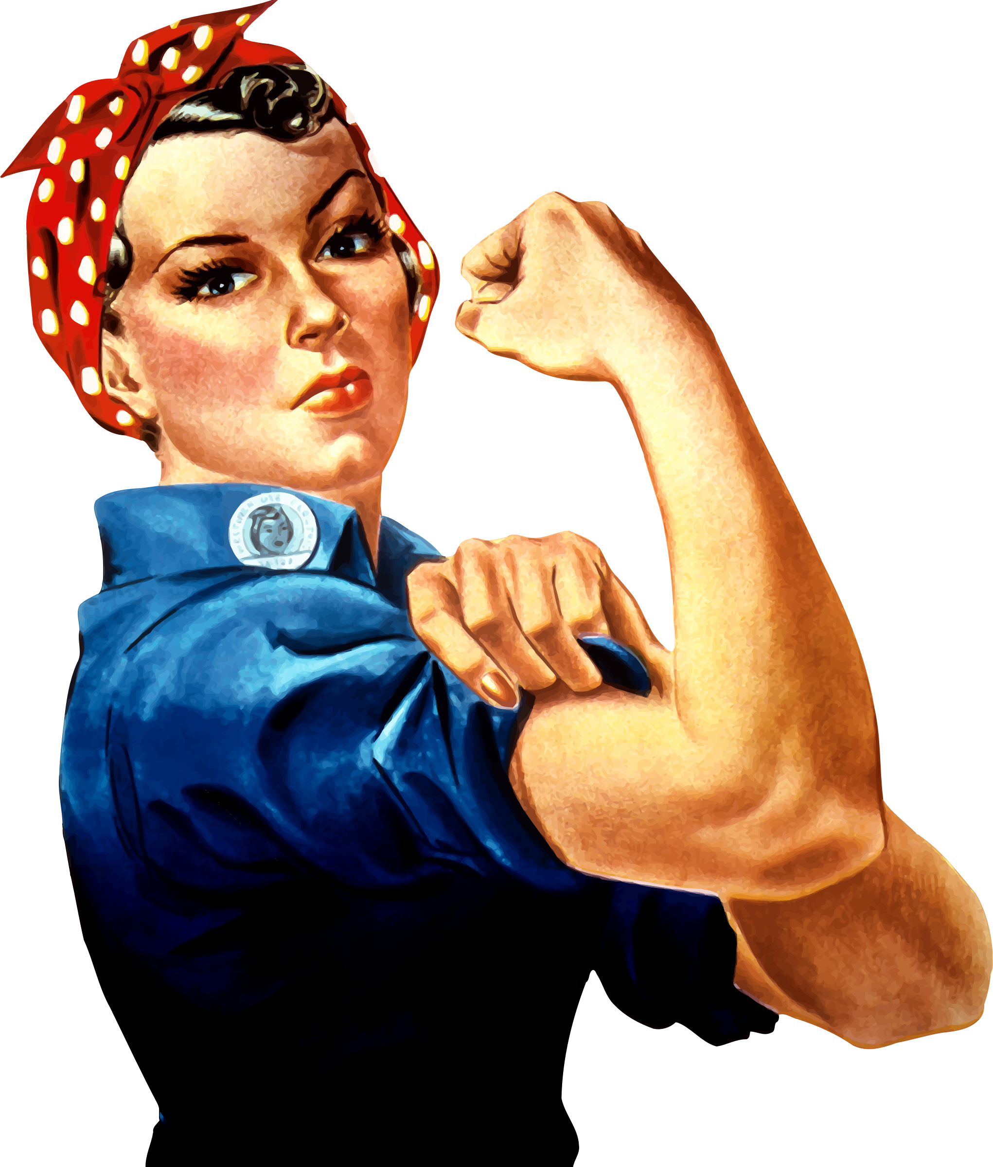 Big Image - We Can Do It Clipart (2042x2400)