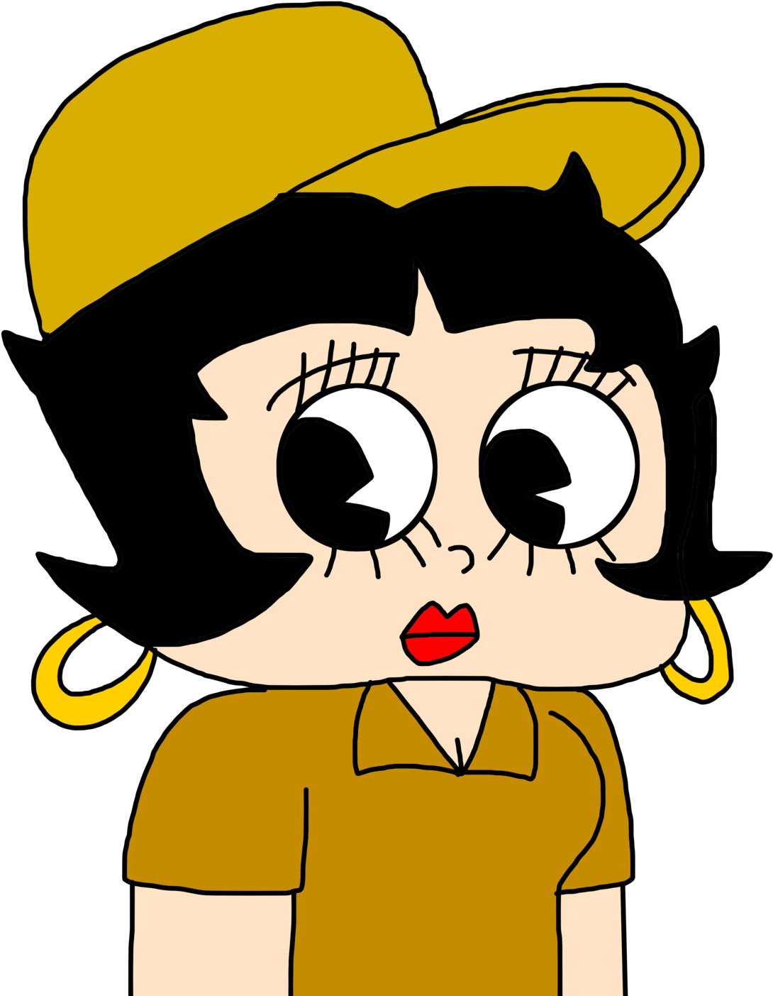 Betty Boop As Rosie The Riveter By Marcospower1996 - Cartoon (1600x1600)