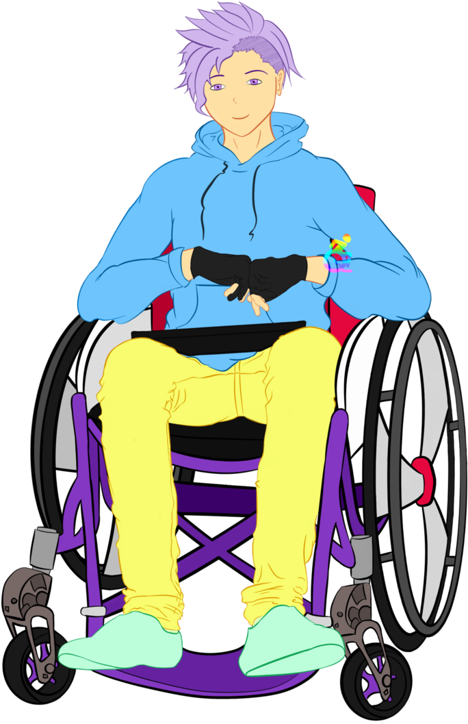 Cey's Wheelchair By Chronicallyqueer - Wheelchair (732x1090)