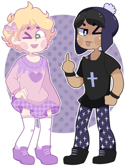 Creekmas Gift For @hipsterkawaiitrash I Wasn't Sure - Cartoon (500x573)