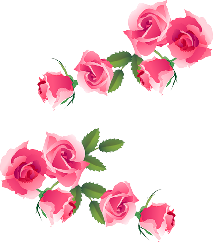 Natali На - Bunch Of Roses (440x500)