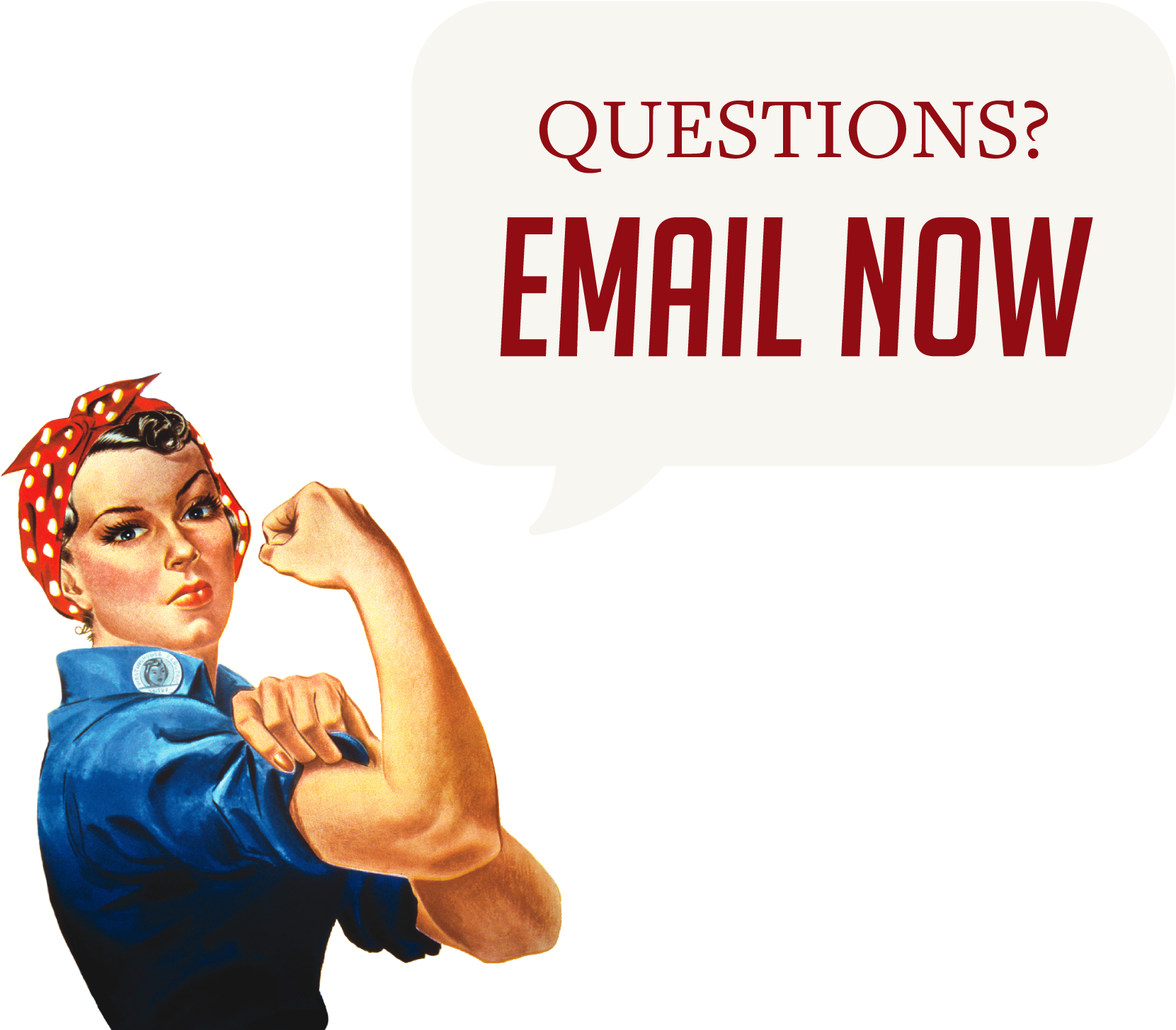 Rosie The Riveter Clip Art - (1689x1476) Png Clipart Downloa