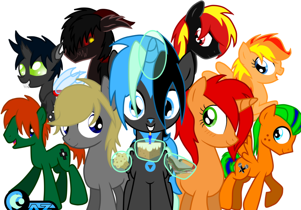 Friends Together, Best Friends Forever By Az Derped - Cartoon (1060x754)