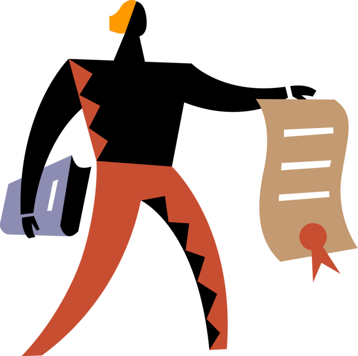 Vector Illustration Of High School, College And University - Vector Illustration Of High School, College And University (703x700)