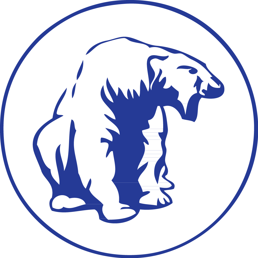 Vector Vintage Polar Bear 2 - North High School Polars (1080x1080)
