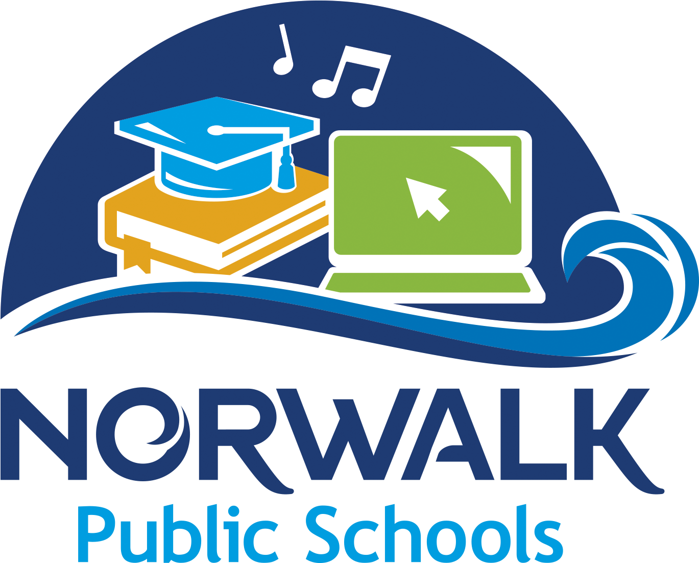 At The Norwalk Board Of Education Meeting On February - Norwalk Public Schools Logo (1404x1138)