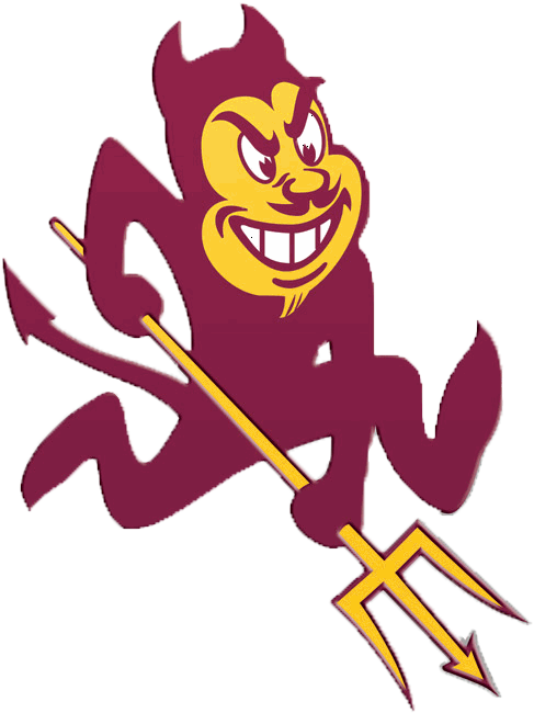 Credits And A High School Diploma - Arizona State University Sparky (500x677)