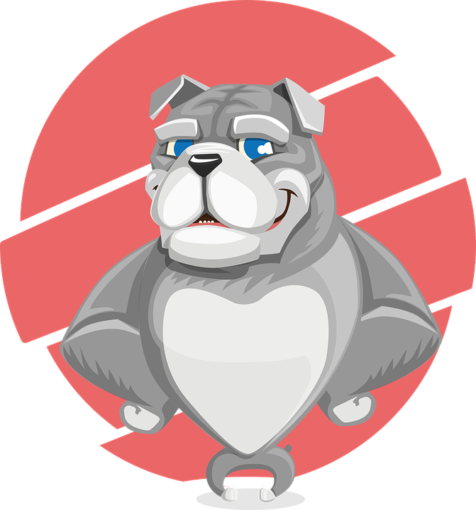 Collection Of Bulldog Mascot Clipart - Kissed A Dog And I Liked (671x720)