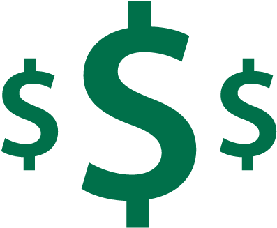 A Person With An Associate's Degree In The Great Lakes - Dollar Signs (600x450)